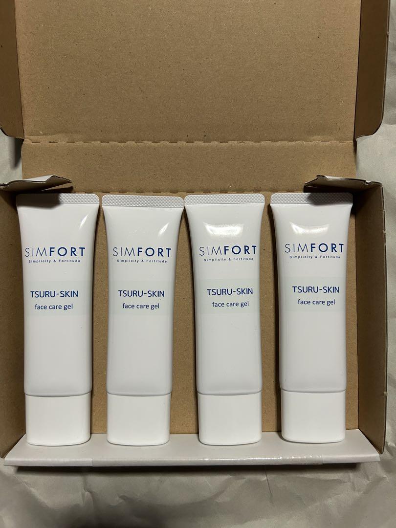 新品SIMFORT ツルスキン　ゲルクリーム　45g 4個セット　フェイススキン