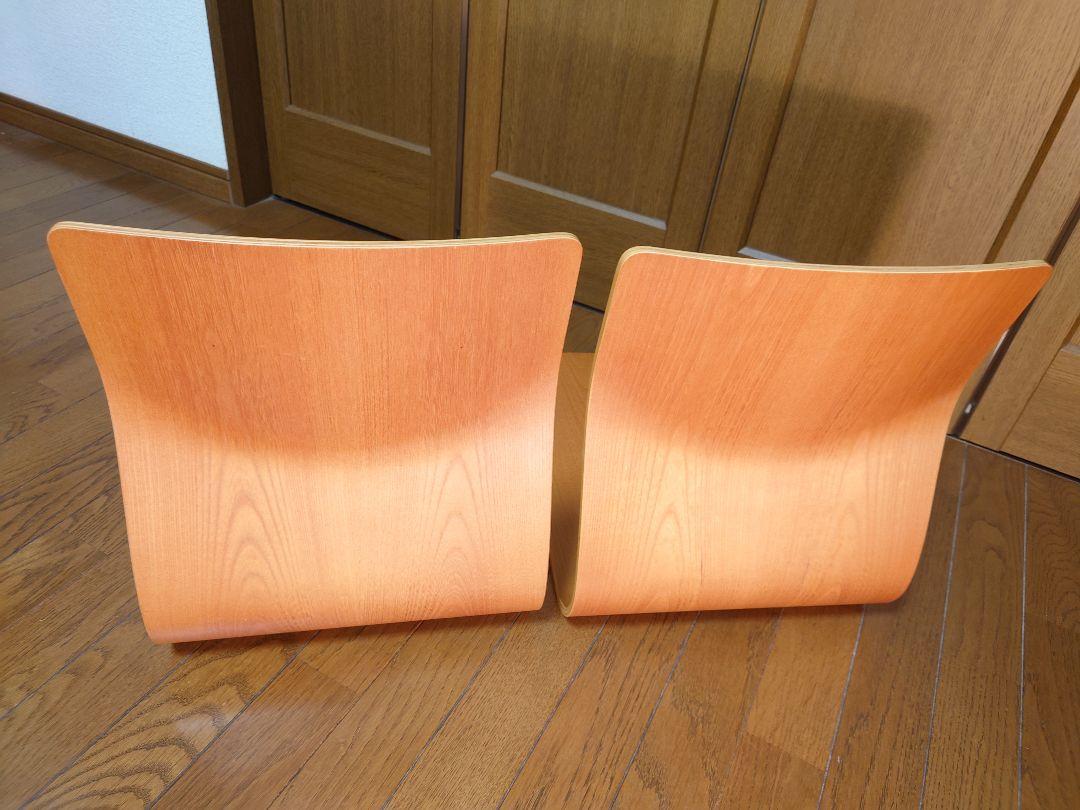 【美品】Tendo / 天童木工 藤森健次 座椅子 プライウッド 欅