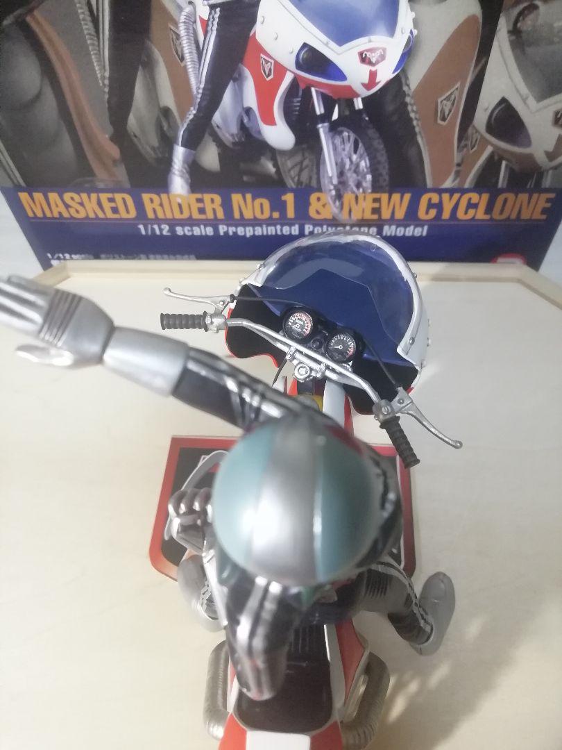 新品再入荷 B-CLUB 仮面ライダー 仮面ライダー新1号 & 新サイクロン号 フィギュア Cjz2y-m86520008478 国産低価
