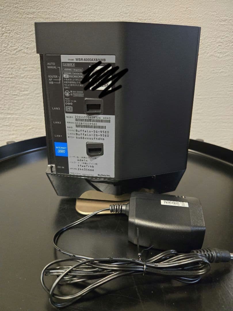 バッファロー WiFi WSR-6000AX8BUFFALO WWW_OPDRERGINERDOGAN_COM