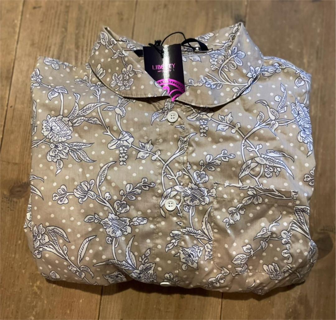 即発送可能】 みなとのてんらんかい 丸襟 リバティワンピース その他