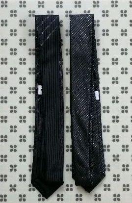 超歓迎安い お得な2本セット 紫 黒 シルバー 社会人 eUdaH-m86522479535 スーツネクタイ チェーン付き 柄 最新品通販
