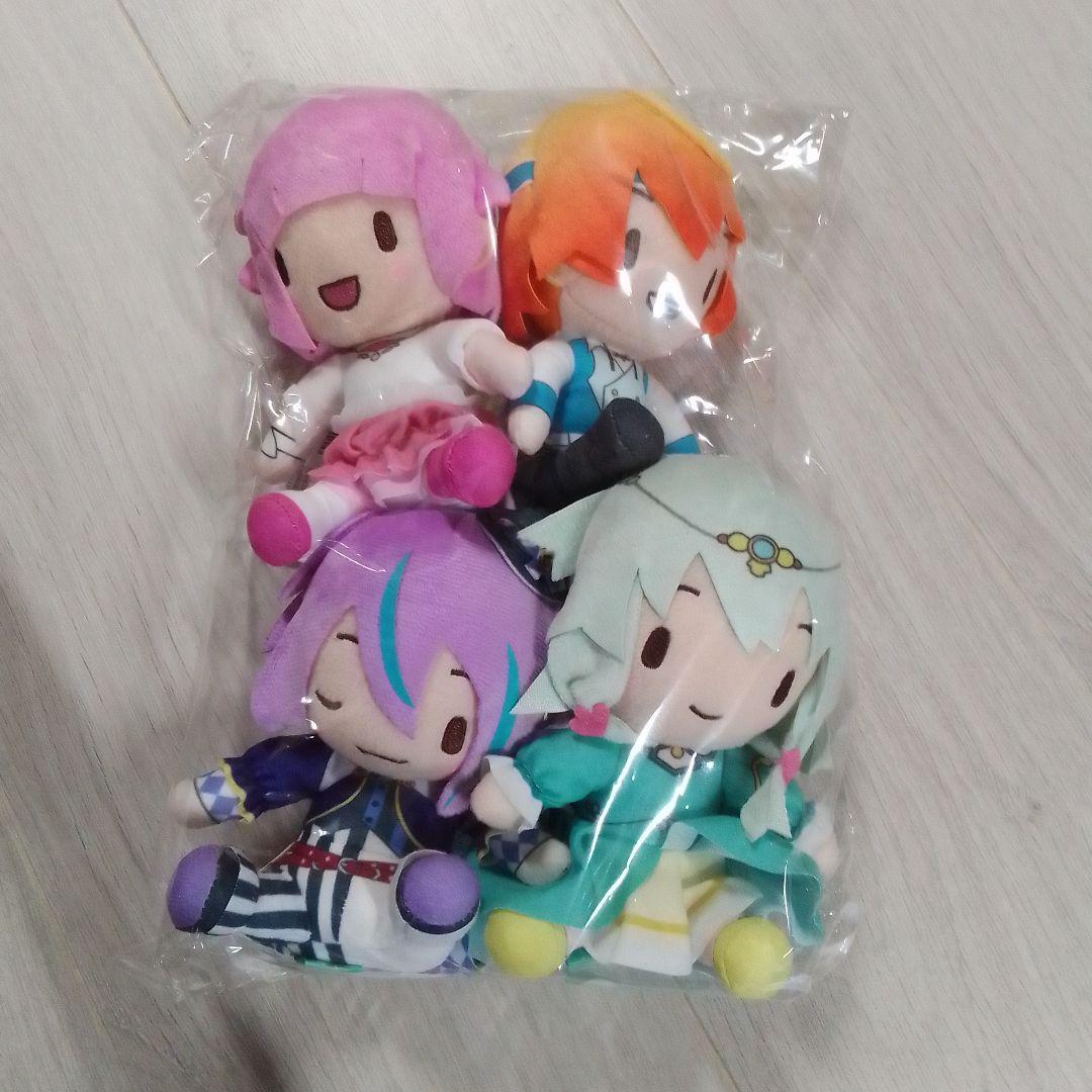 プロセカ ふわぷち マスコット ワンダショ 4種セット ★ プロジェクトセカイ プロセカ ふわぷちマスコット ワンダショ 4