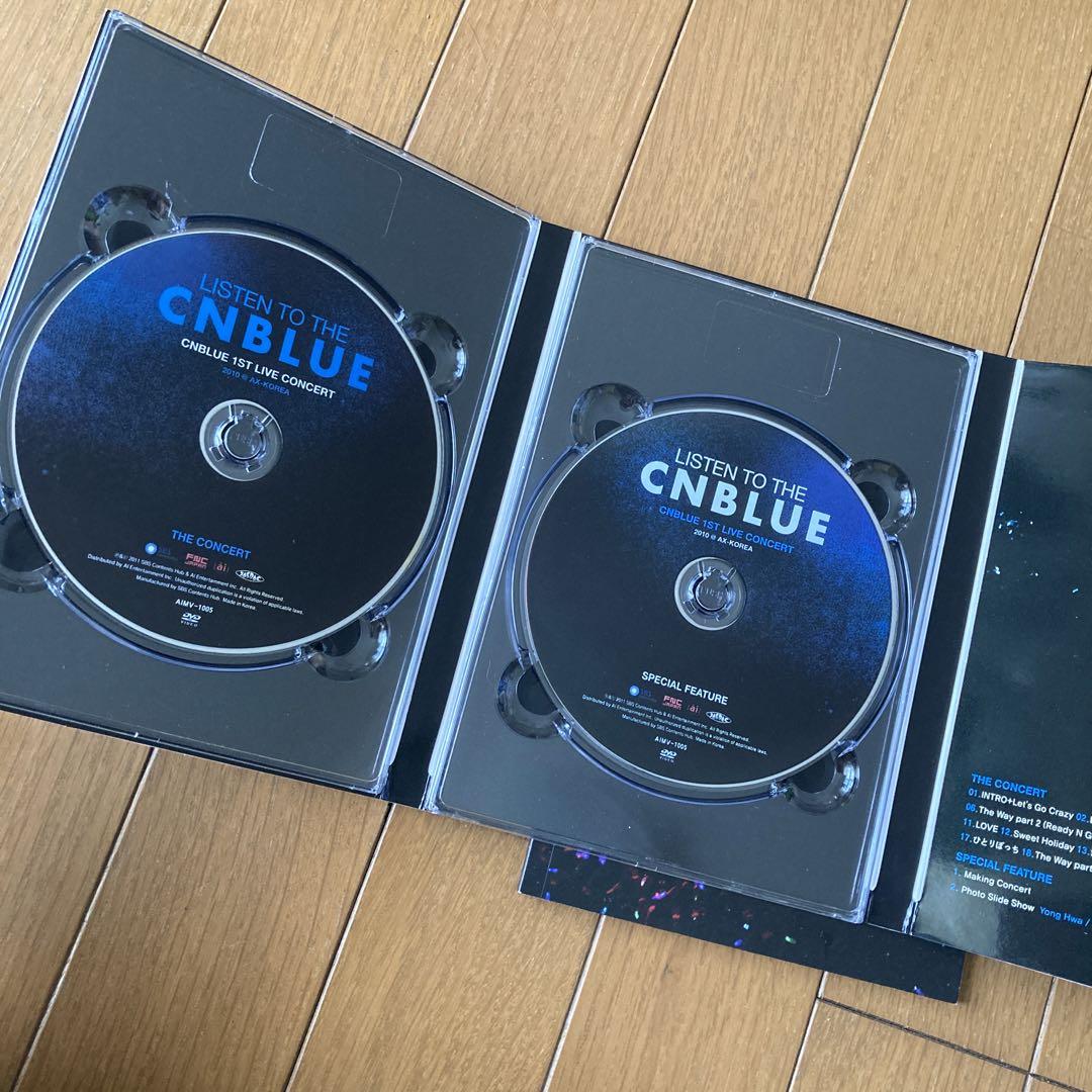 CNBLUE LISTEN TO THE CNBLUE ライブ DVD 韓国 - メルカリ