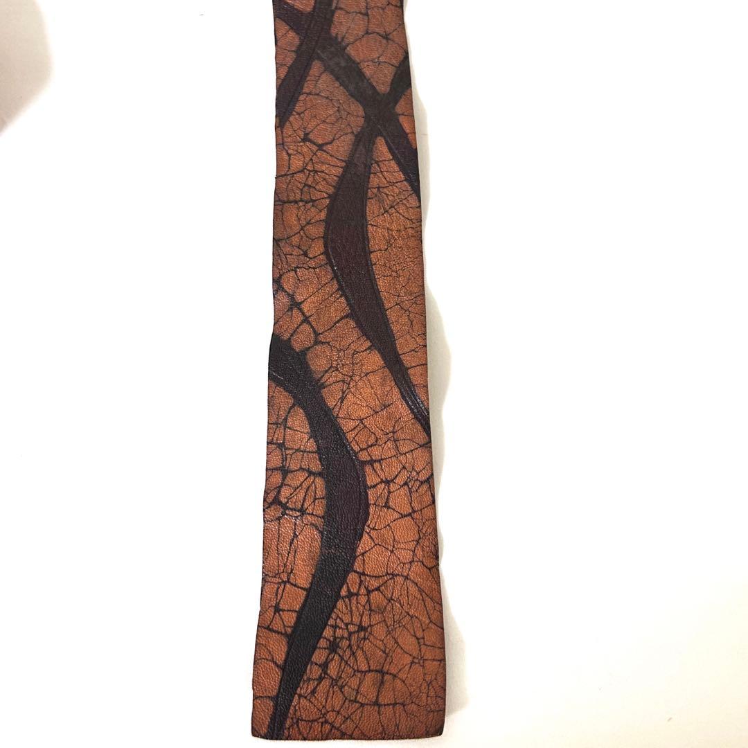 本革 ネクタイ