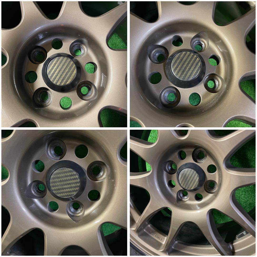 美品　エモーション　CR Kai 17インチ　7J +42 PCD100 4穴