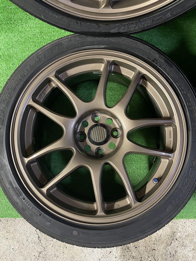 美品　エモーション　CR Kai 17インチ　7J +42 PCD100 4穴