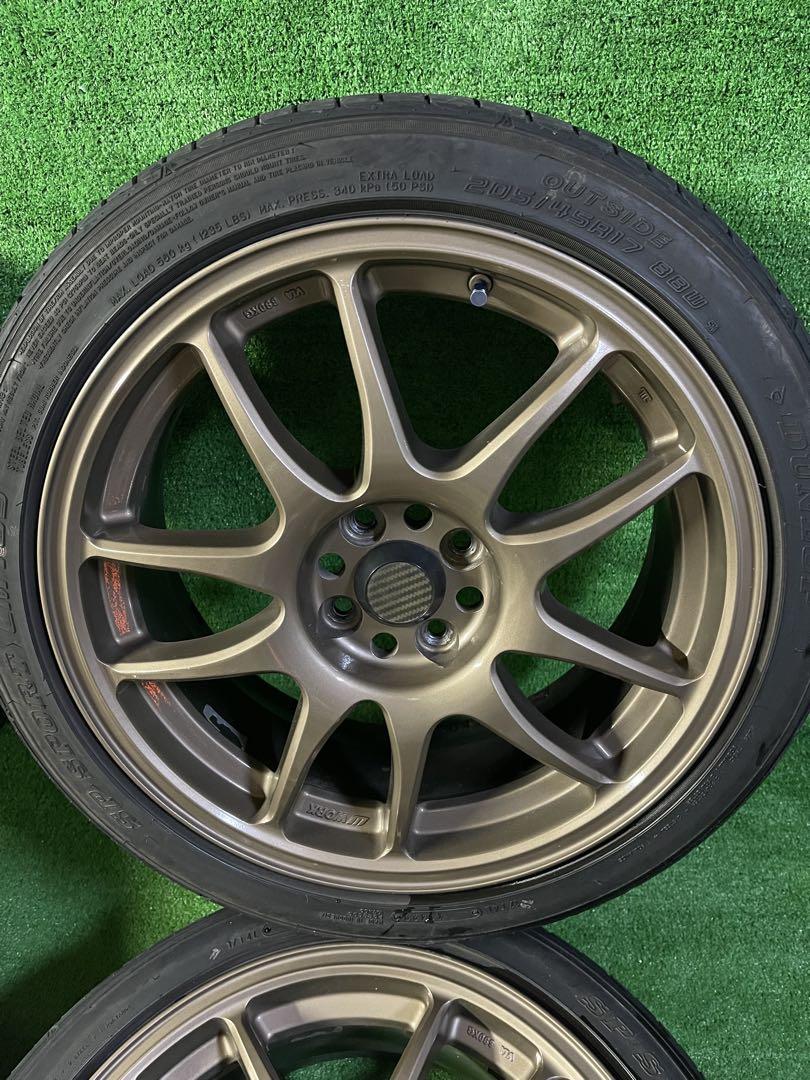 美品　エモーション　CR Kai 17インチ　7J +42 PCD100 4穴