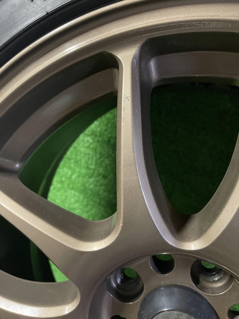 美品　エモーション　CR Kai 17インチ　7J +42 PCD100 4穴