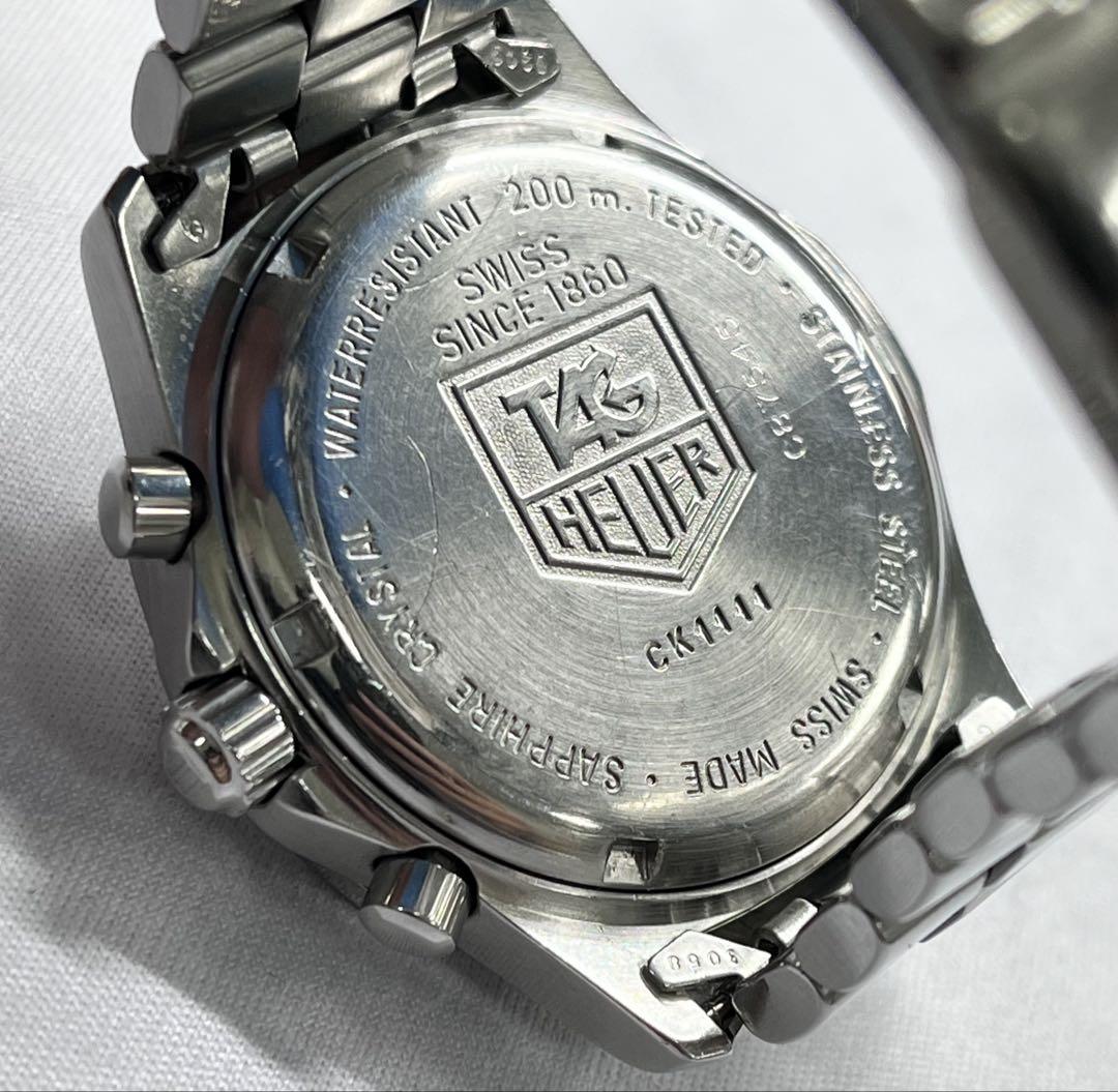 TAG Heuerタグホイヤー CK1111 クォーツ　クロノグラフ　OH済