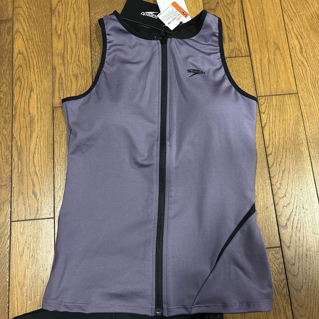 speedo セパレート水着L パットあり　タグ付き未使用品　紫系 speedo セパレート水着L パットあり タグ付き未使用品 紫系
