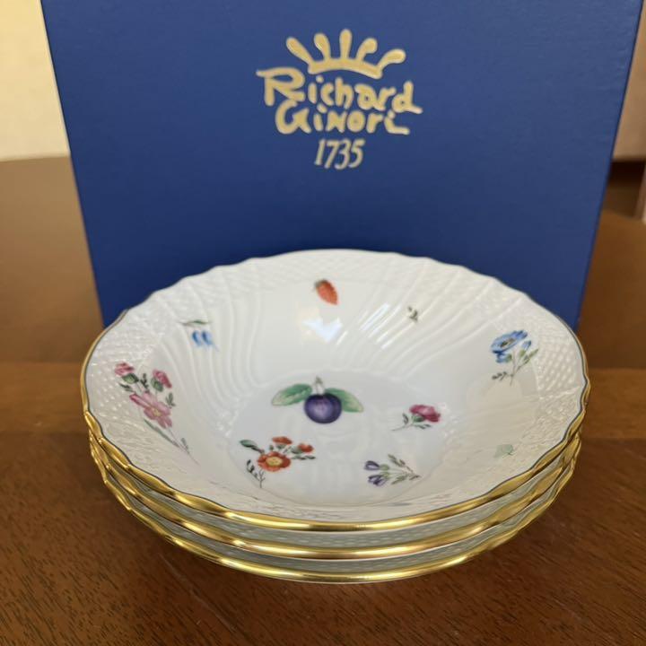 リロヒメ様専用 ジノリ ベッキオブルーローズ サラダボウル×2