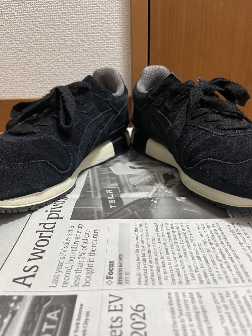 【値下げします】オニツカタイガー タイガーアリー 24.5cm 黒