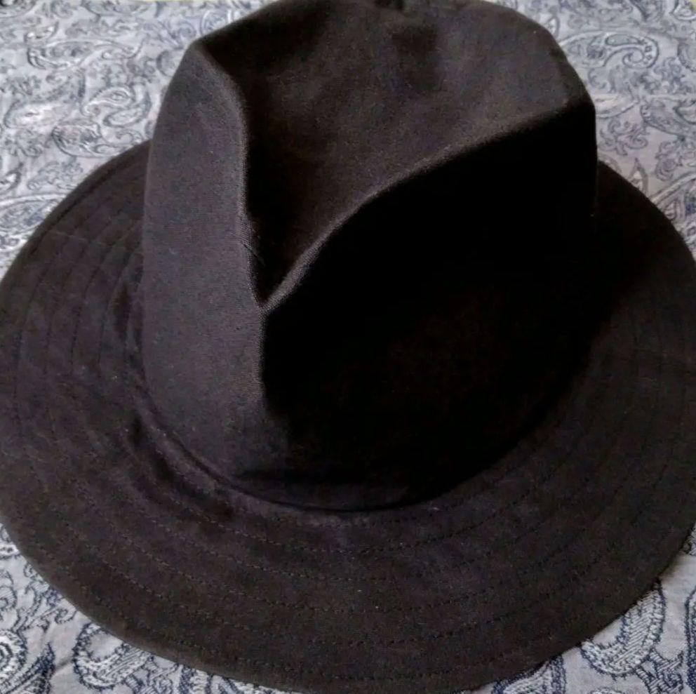 CA4LA 黒 コットンハット M 59cm
