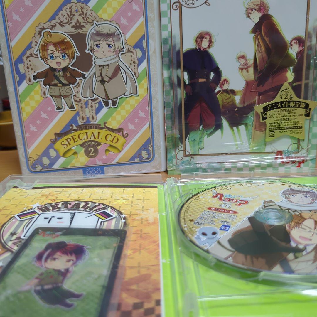 ヘタリア　DVDボックス　THE BEAUTE WORLD