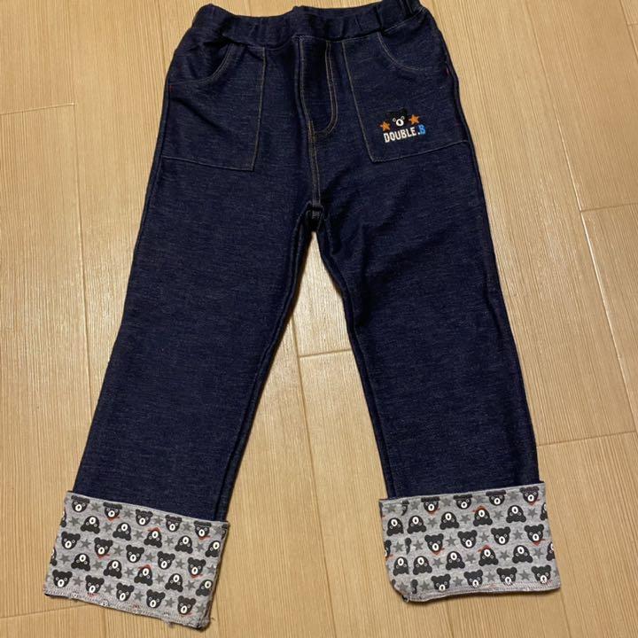 未使用 ミキハウス ダブルビー パンツ ズボン 110