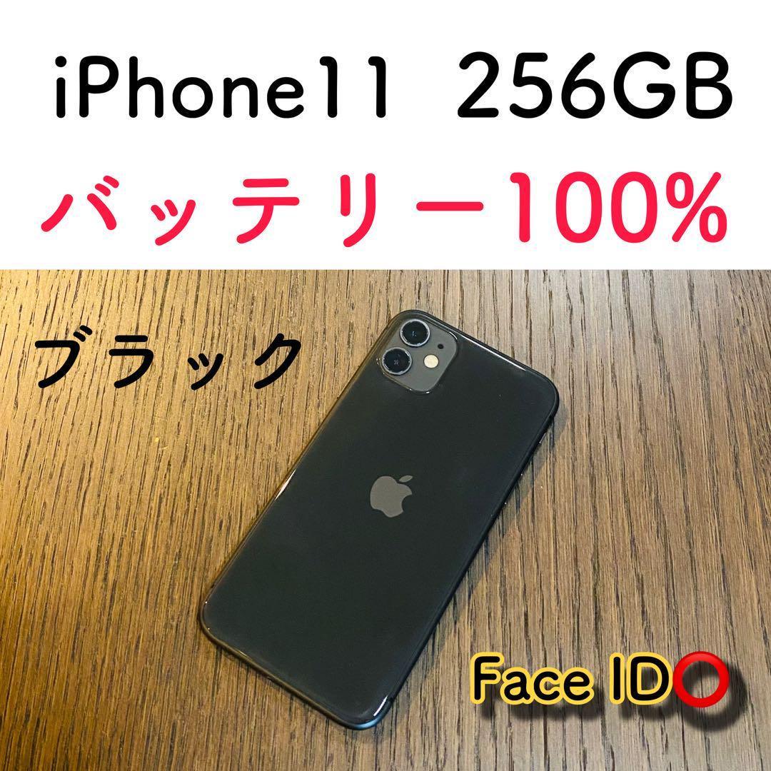 【高品質】iPhone11 ブラック 256GB SIMフリー 本体100%