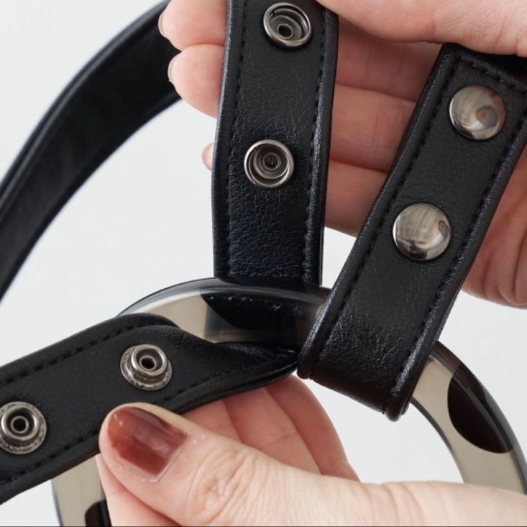 ear PAPILLONNER Dリュック/マルチウェイバッグ 黒 ブラック