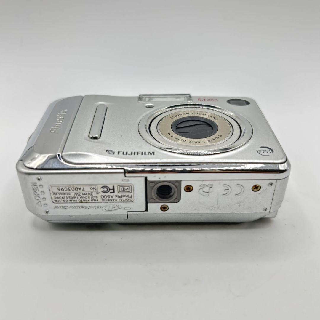【FUJIFILM FINEPIX A500】コンパクトデジタルカメラ 単3電池 FUJIFILM Finepix A500 単3電池式 - メルカリ