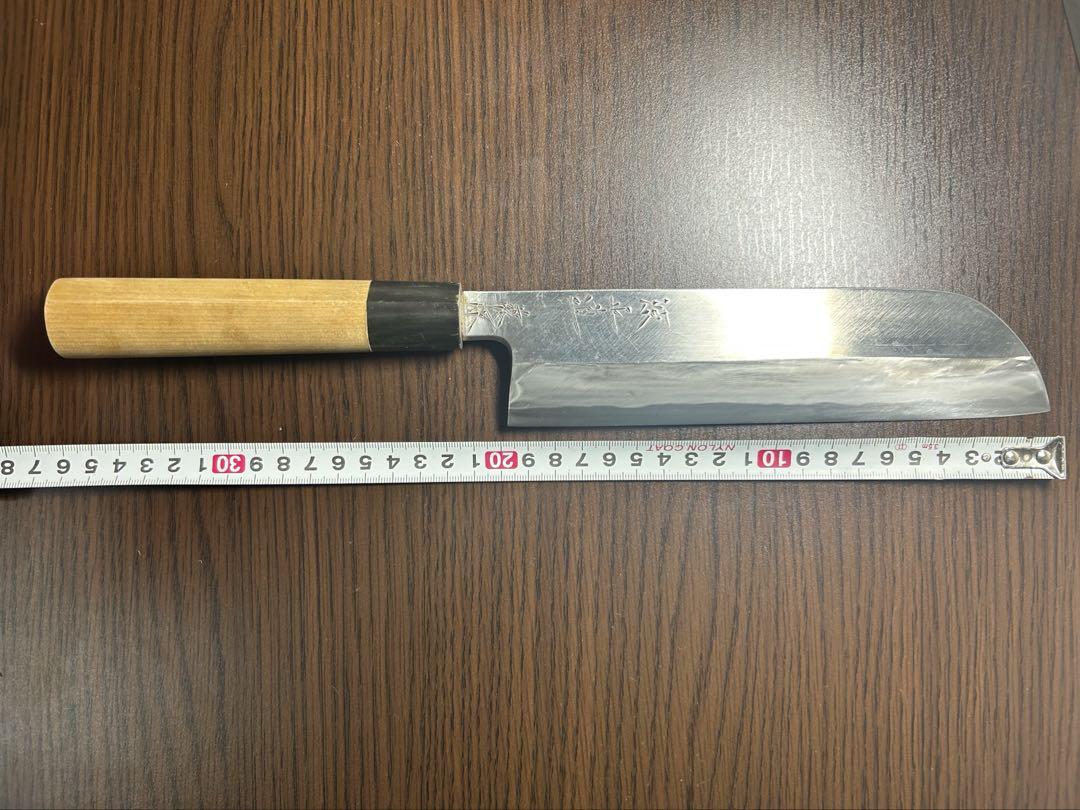 源正道　鎌薄刃　鍛造青紙2号