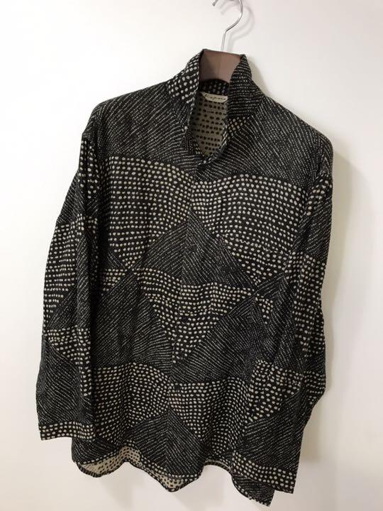 信頼への信頼 kapara カシミア混ウール シャツジャケット カーディガン シャツ+ブラウス(長袖+七分)