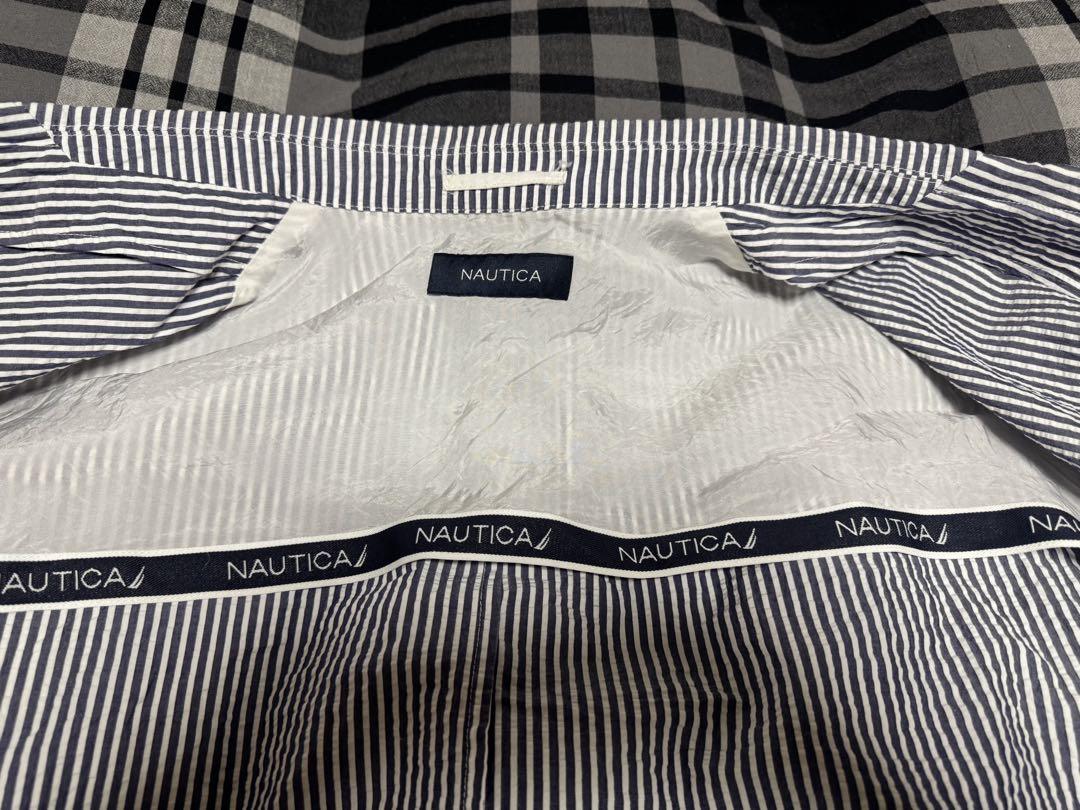 スペシャル特典 NAUTICA ノーティカ シアサッカーセットアップ シングル ジャケット・アウター