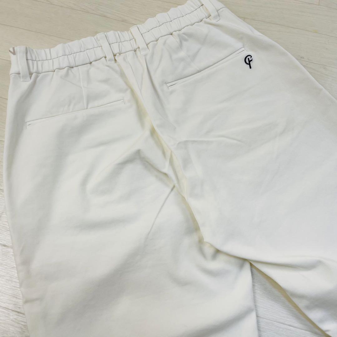 新品23区ゴルフMサイズ 23Fondationライン綺麗 ストレッチパンツ
