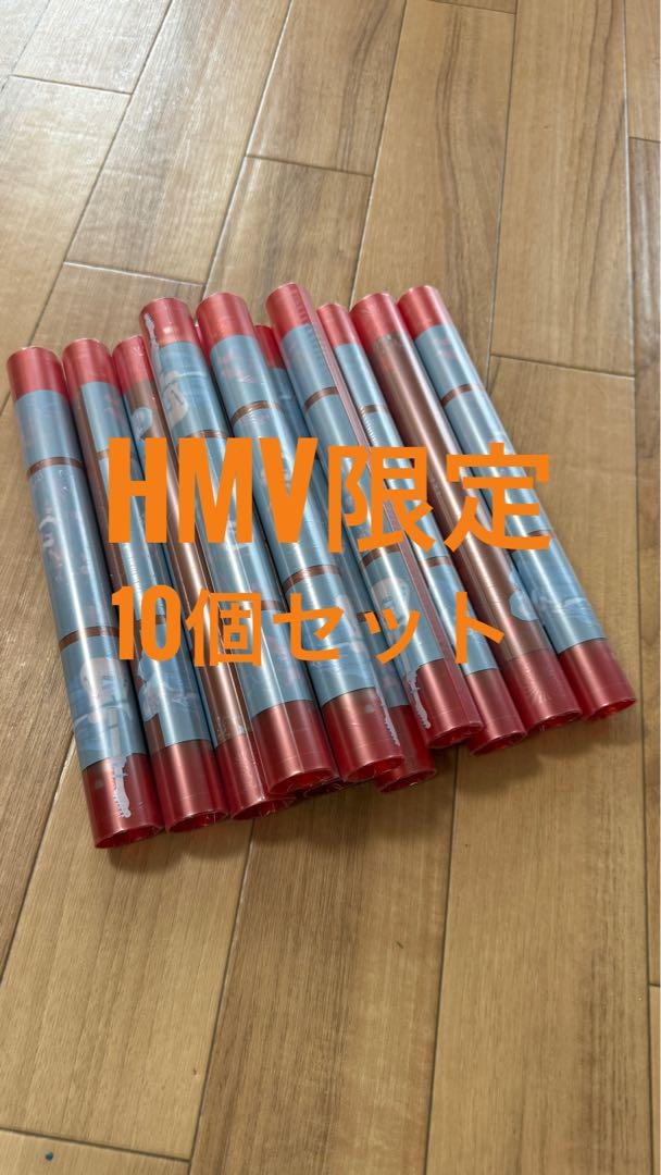 ミセスグリーンアップル　HMV限定　A3クリアポスター　10個セット