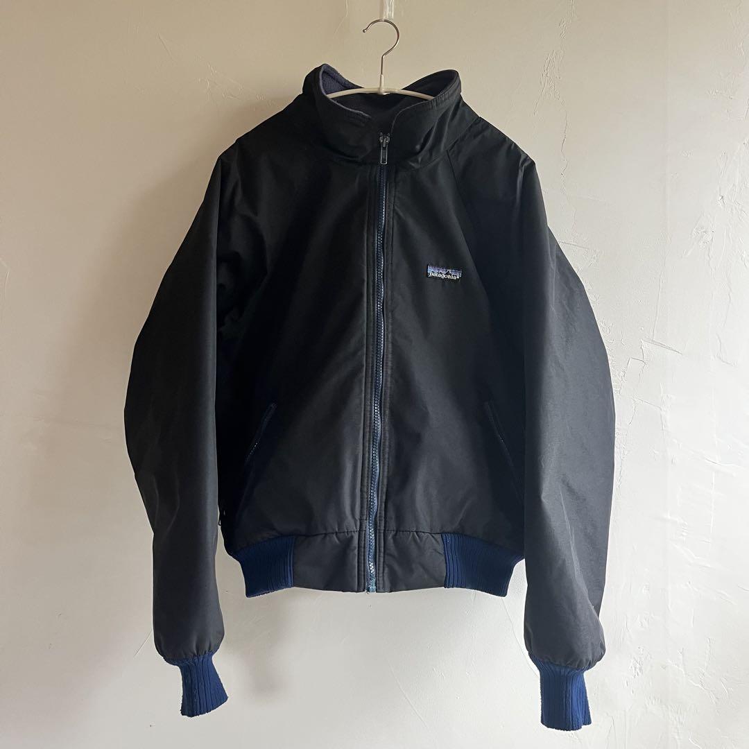 美品　80s Patagonia USA シェルドシンチラ　ブラック