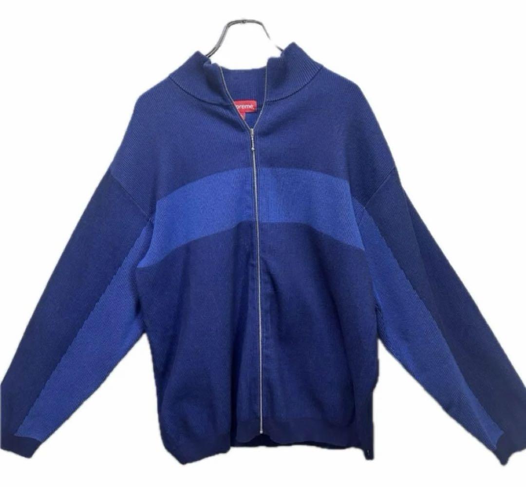 美品　Supreme セーター XL ネイビー/ブルー
