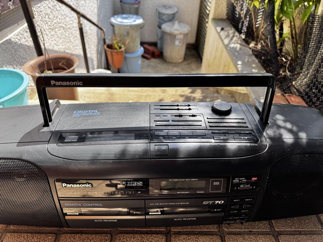 Panasonic RX-DT70 ラジカセ CD再生機能付き