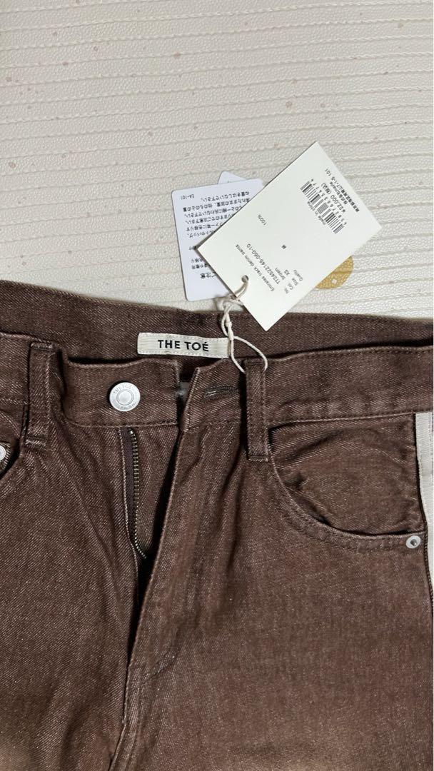 パンツ THETOE EMIRATES TRACK DENIM PANTS