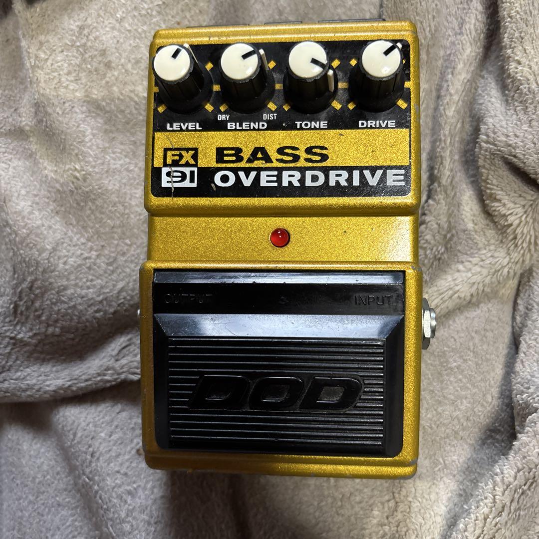 【通電OK】DOD FX91 ベースオーバードライブ