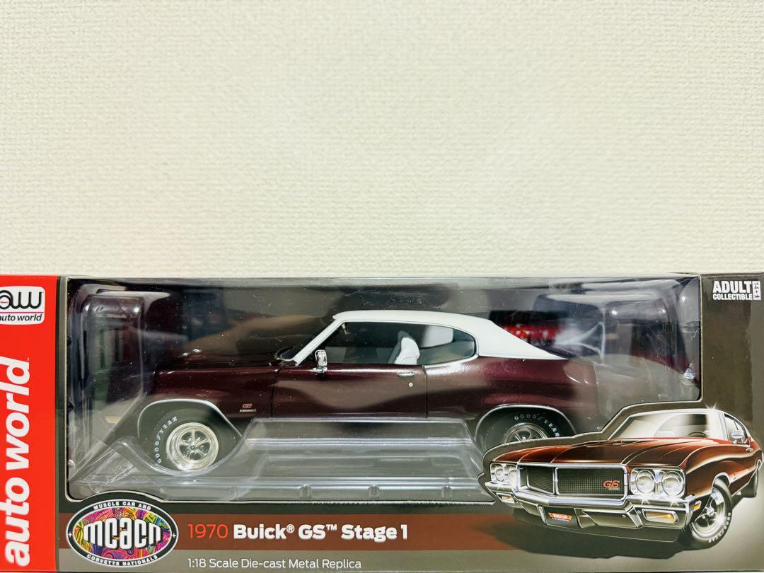 AWオートワールド/'70 Buickビュイック GS Stage1 1/18