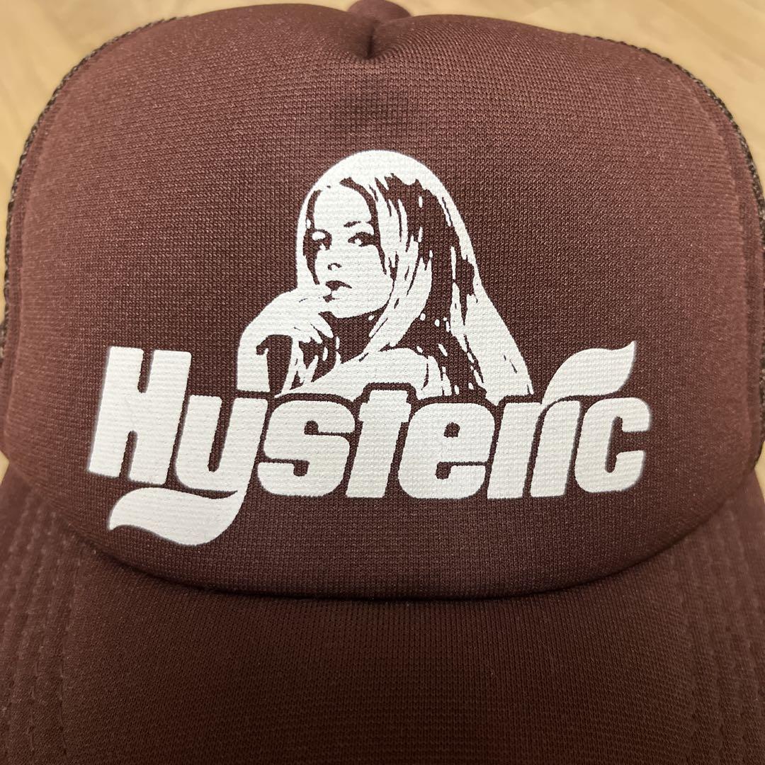 HYSTERIC GLAMOUR トラッカーキャップ ブラウン