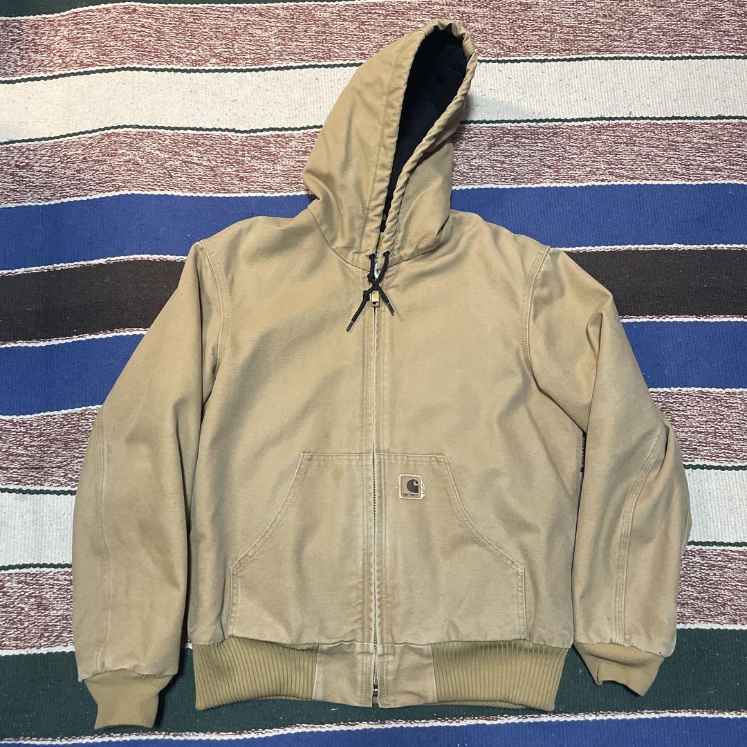 Carhartt アクティブジャケットM ベージュ