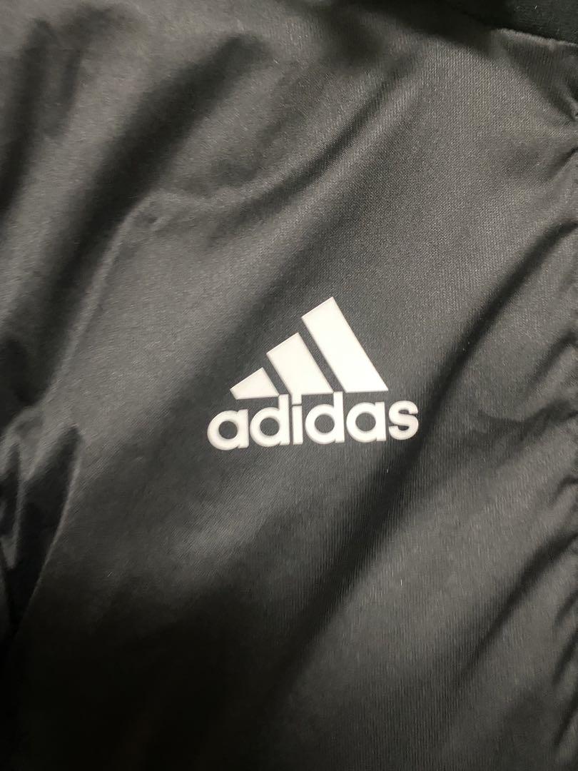 adidas ベンチコート 黒