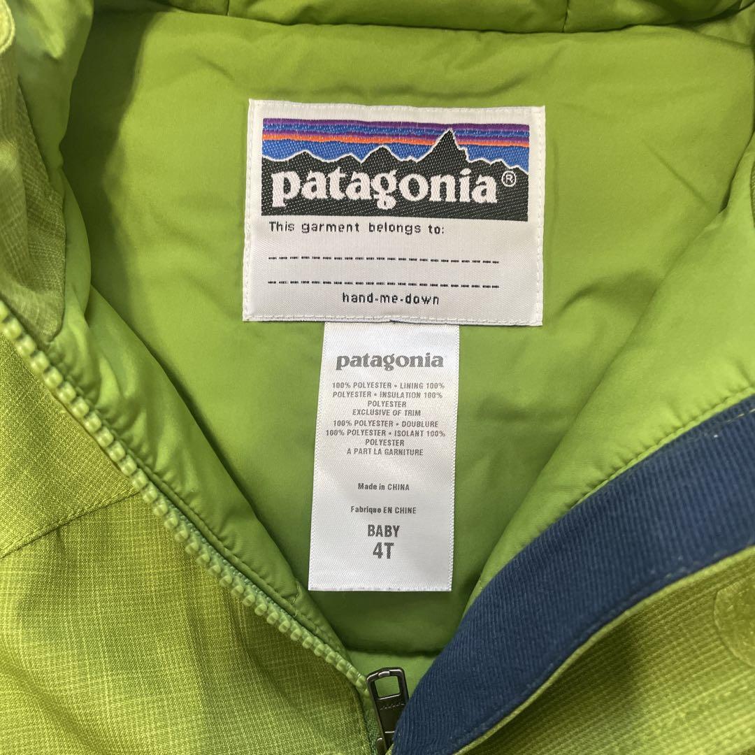 patagonia 子供用スキーウェア 4T