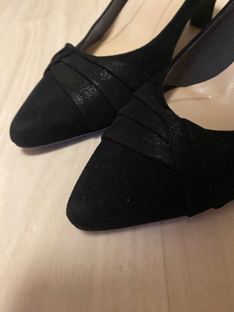 Riz raffinee ドレープデザインパンプス