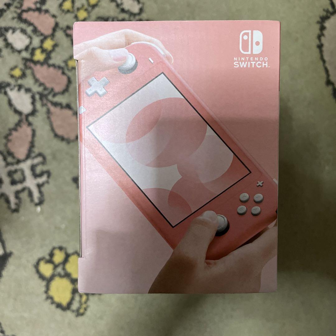 新品未使用 未開封 nintendo switch lite 本体 コーラル