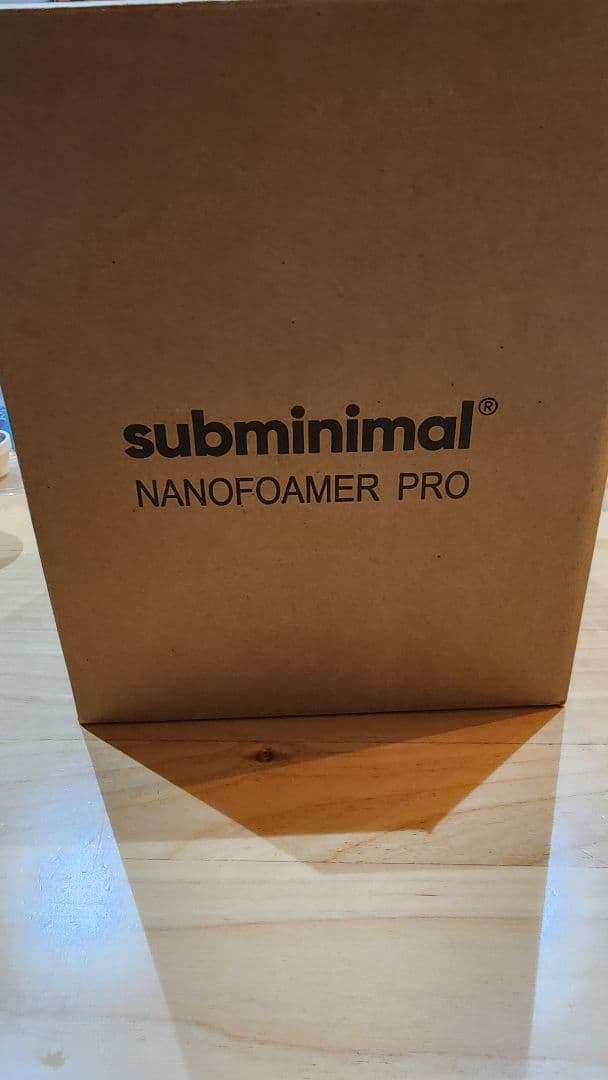 ナノフォーマープロ nano foamer pro 未使用