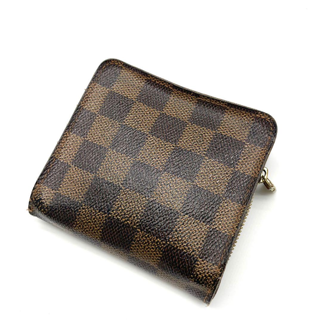 LOUIS VUITTON ルイヴィトン　折り財布　ダミエ コンパクトジップ LOUIS VUITTON ルイヴィトン コンパクトジップ ダミエ - 折り