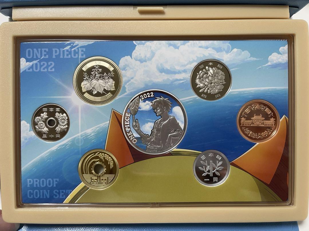 ワンピース 2022年 プルーフ貨幣セット