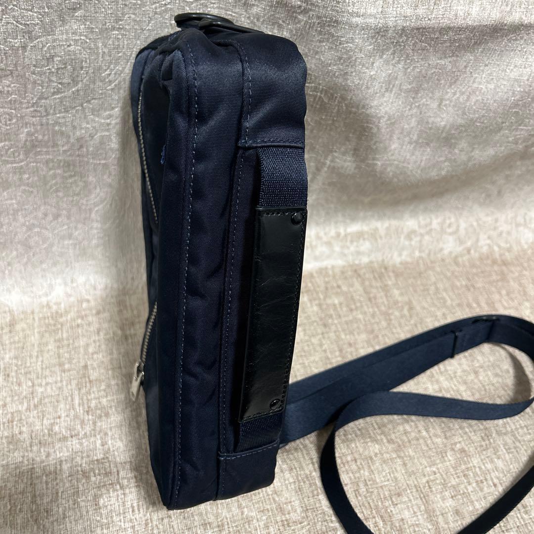 極美品 ポーター ショルダーバッグ リフト LIFT 2way ネイビー