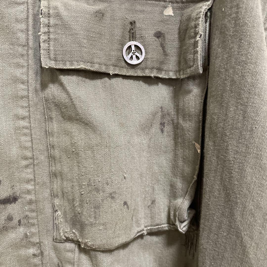 READY MADE ヘリンボーンシャツジャケット ミリタリー レディメイド