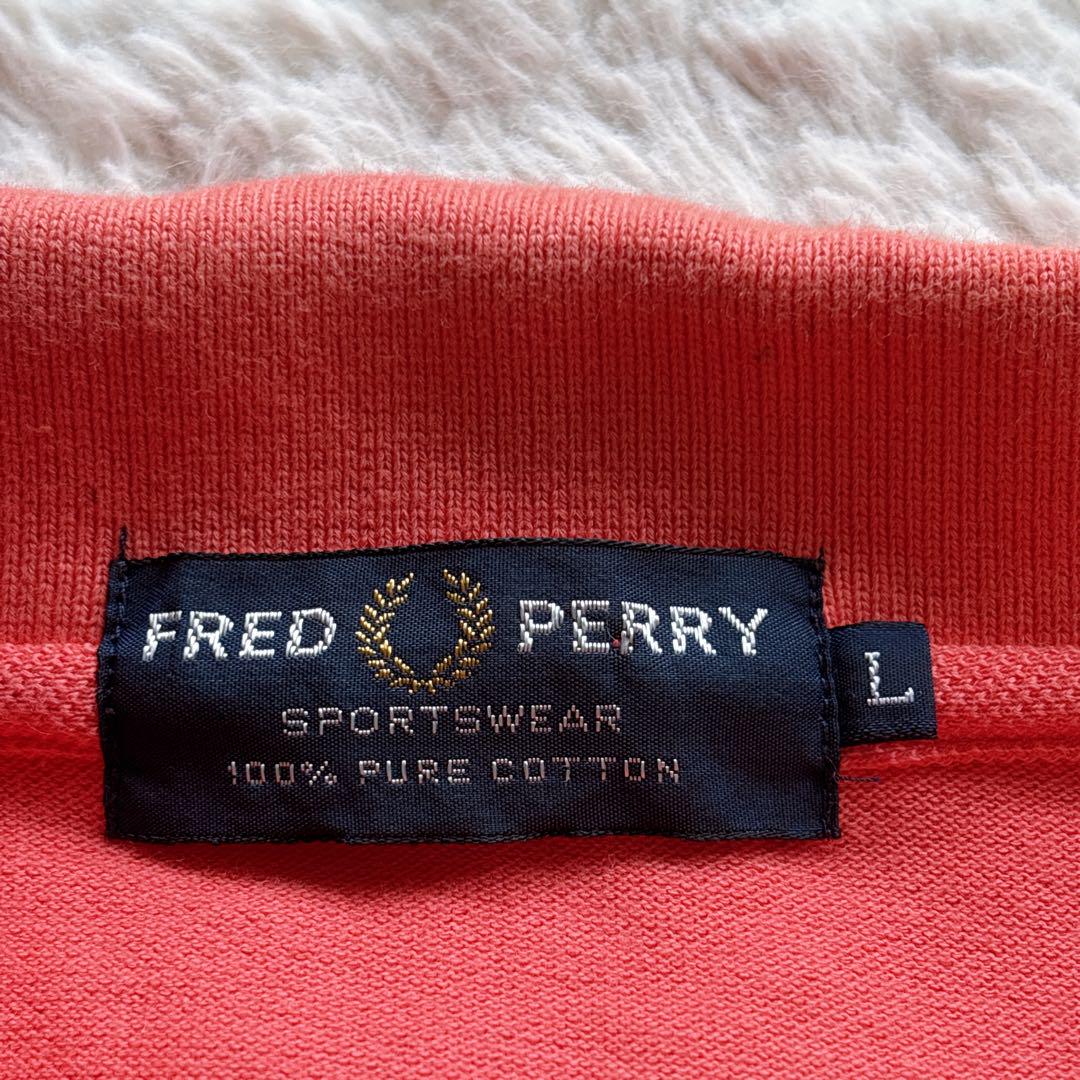 (美品)フレッドペリー　ポロシャツL フレッドペリー FRED PERRY ポロシャツ L 新品 未使用