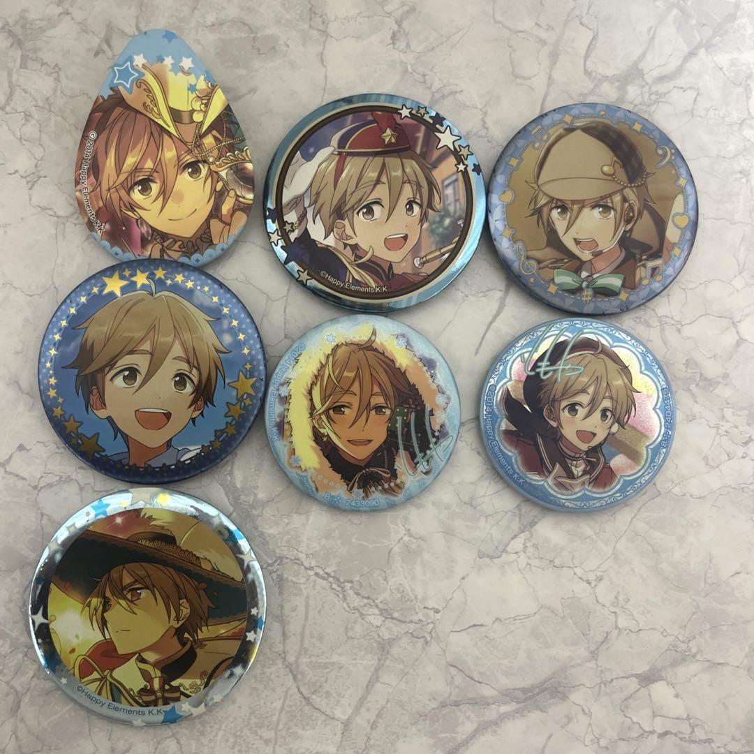 あんスタ 真白友也 缶バッジ - メルカリ