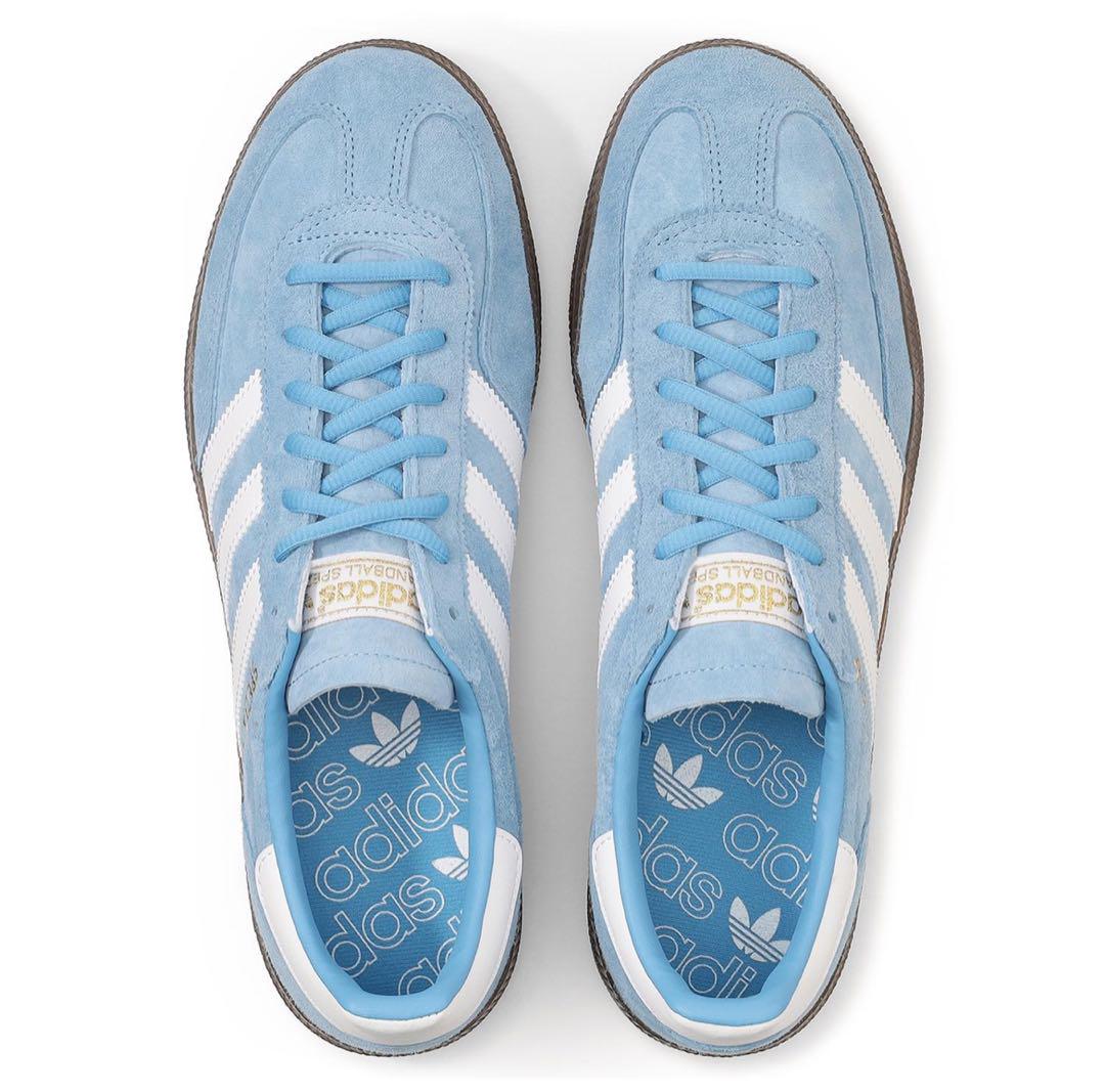 新品】23.5 adidas Spezial ライトブルー スニーカー