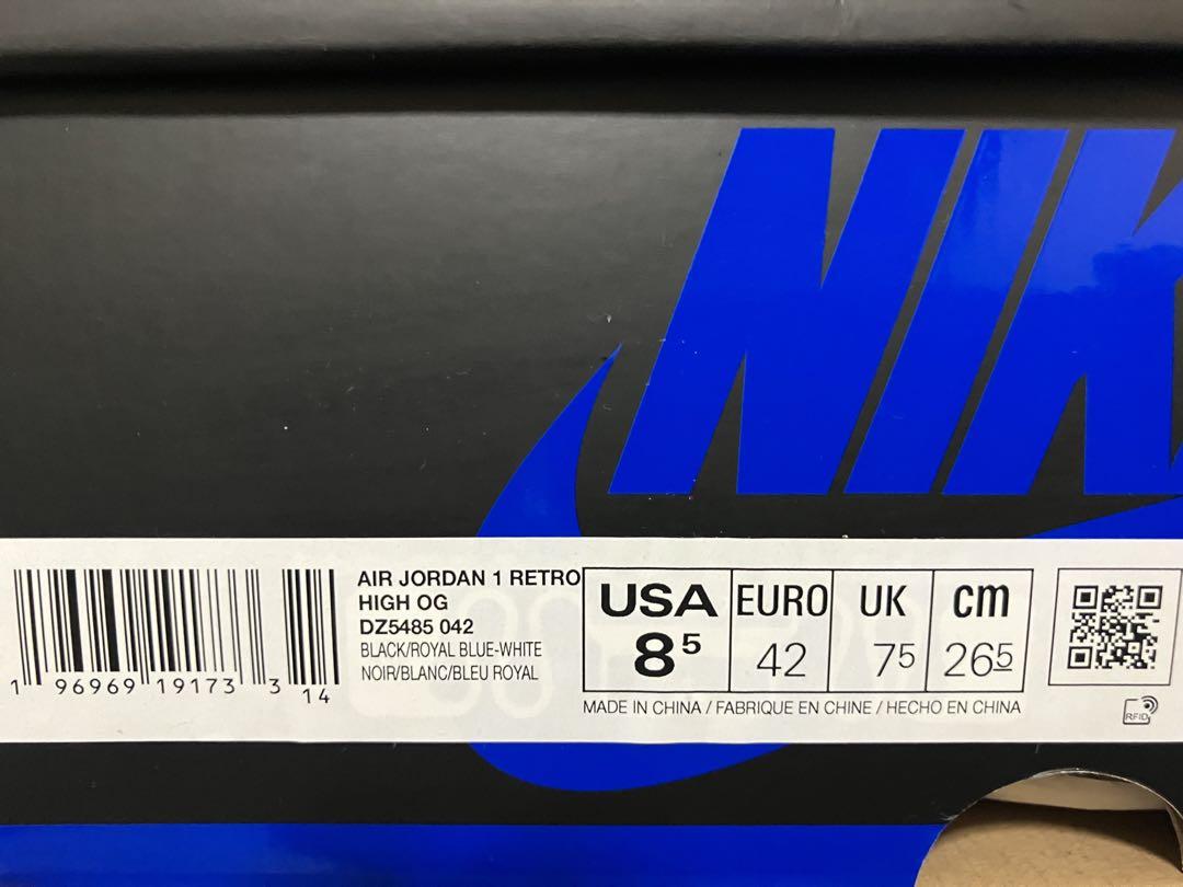 靴 AIR JORDAN1 RETORO HI OG