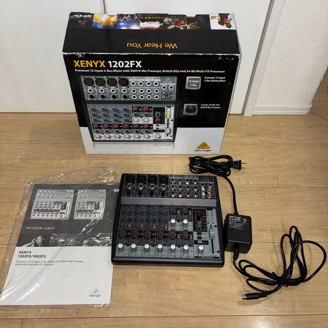 ほぼ Behringer XENYX 1202FX アナログミキサーBEHRINGER